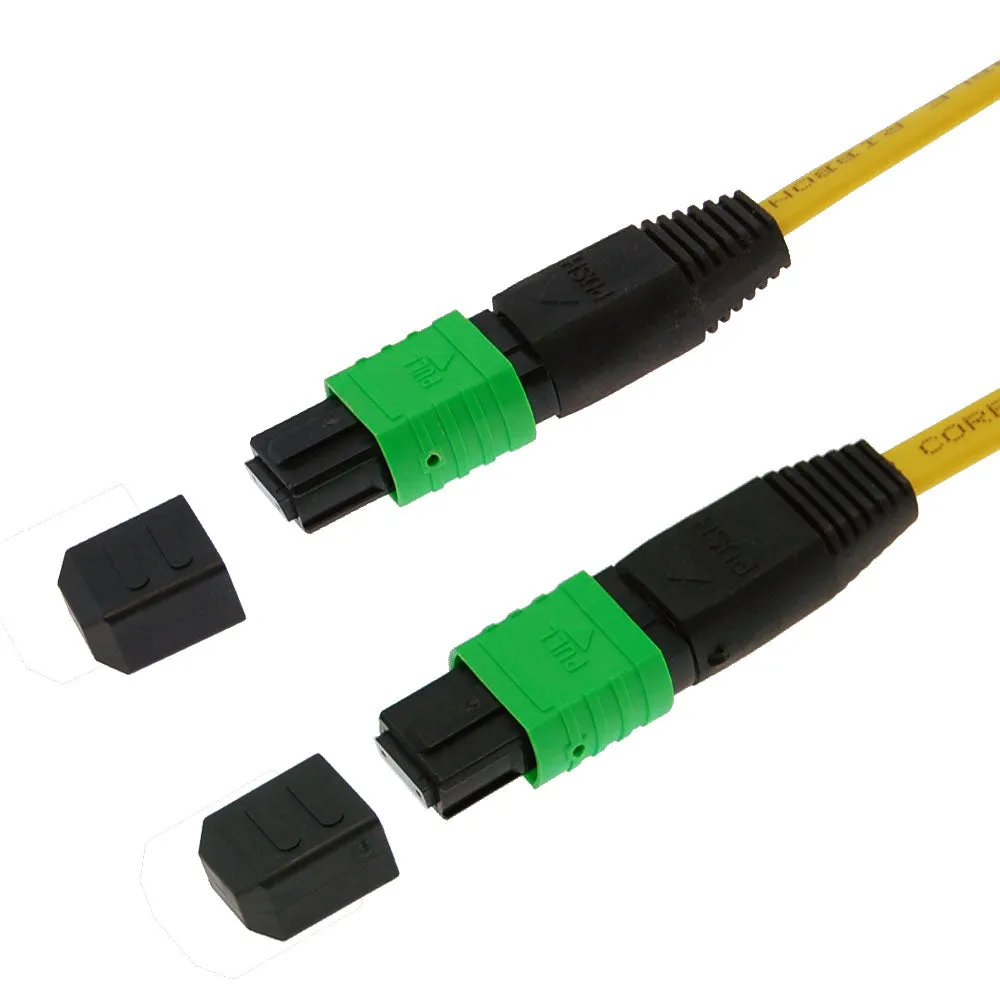 10m 9/125 Standard MTP Fiber Patch Cable Key-up to Key-down