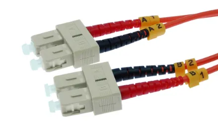 10m SC-SC Duplex Multimode 62.5/125 Fiber Optic Cable