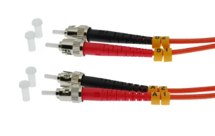 10m ST-ST Duplex Multimode 62.5/125 Fiber Optic Cable