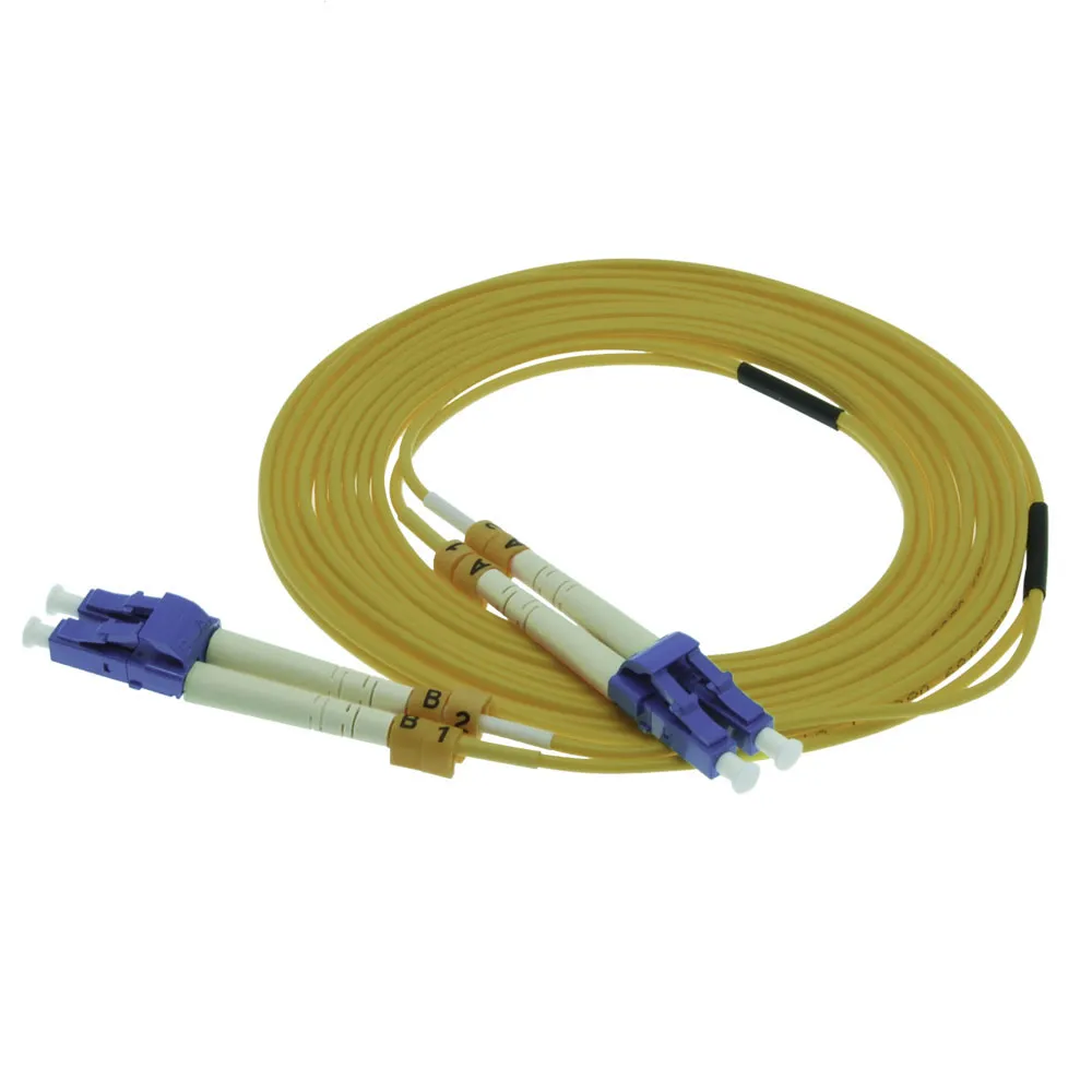 12m LC-LC Duplex Singlemode 9/125 Fiber Optic Cable