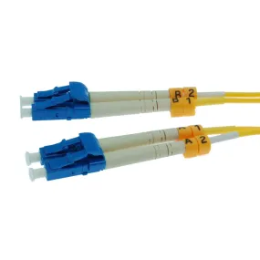 1.5m LC-LC Duplex Singlemode 9/125 Fiber Optic Cable