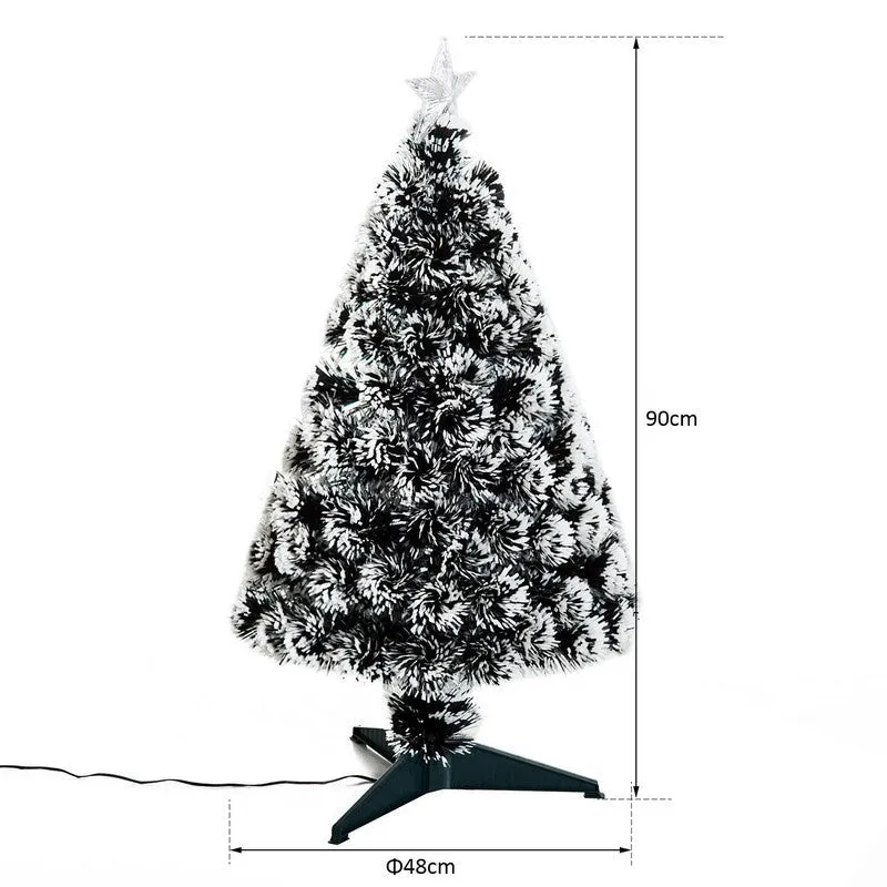 3 Foot Artificial Prelit Christmas Tree