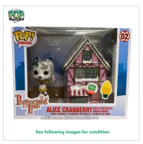 Alice Cranberry With Crescent Moon Diner #02 (Lights Up) Funko Pop Town Christmas! - Peppermint Lane - Funko Shop Exclusive - Condition 9.5 /10