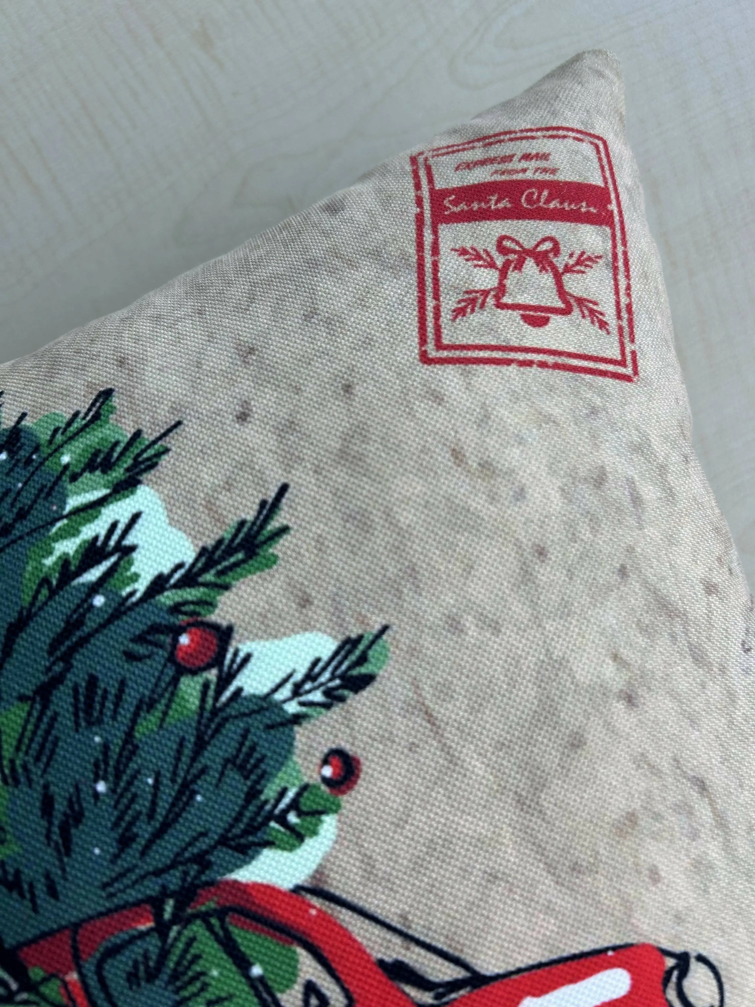 Antique Car Pattern Pillow Cover, Holiday Decorating