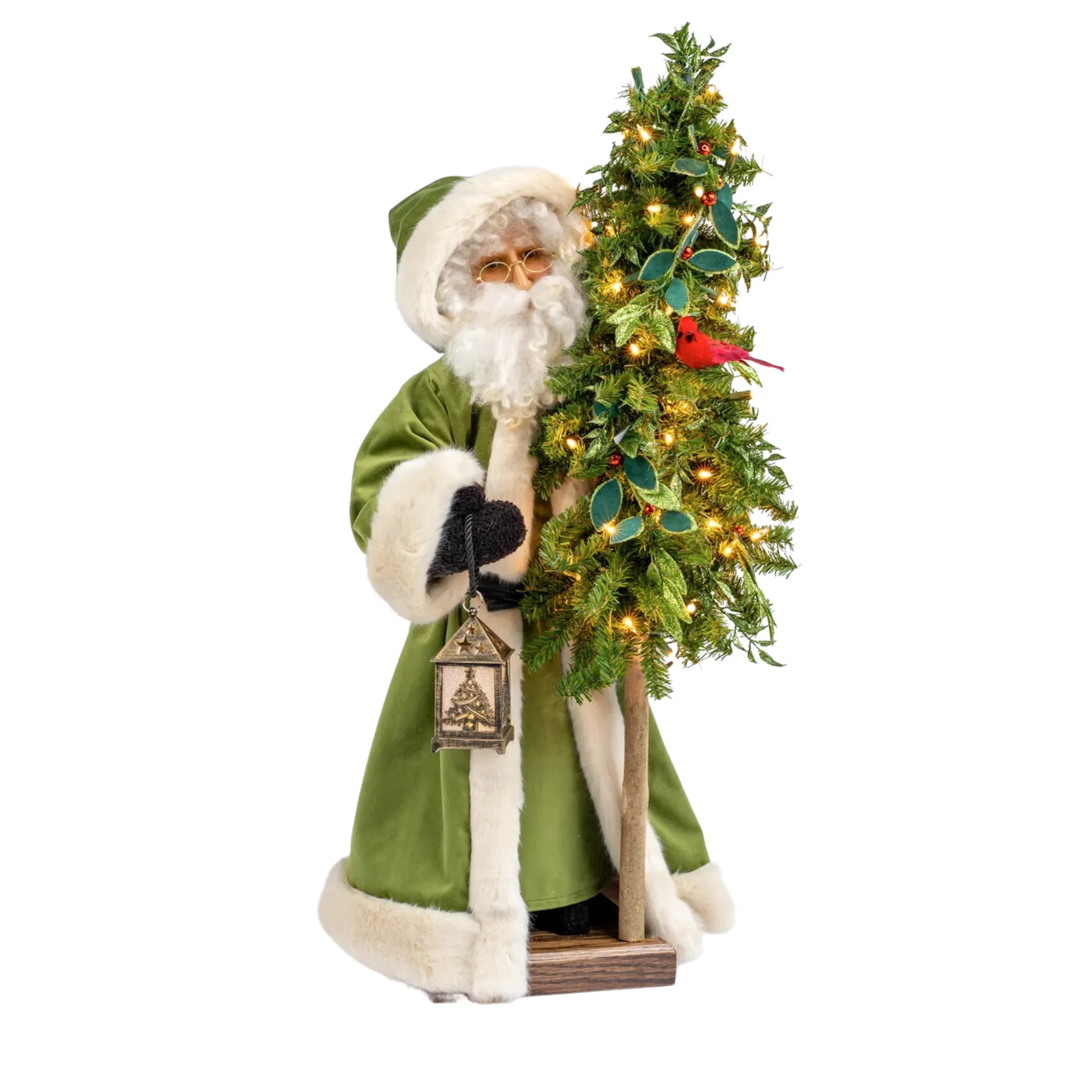 Basil Bay Tabletop Santa Christmas Decor