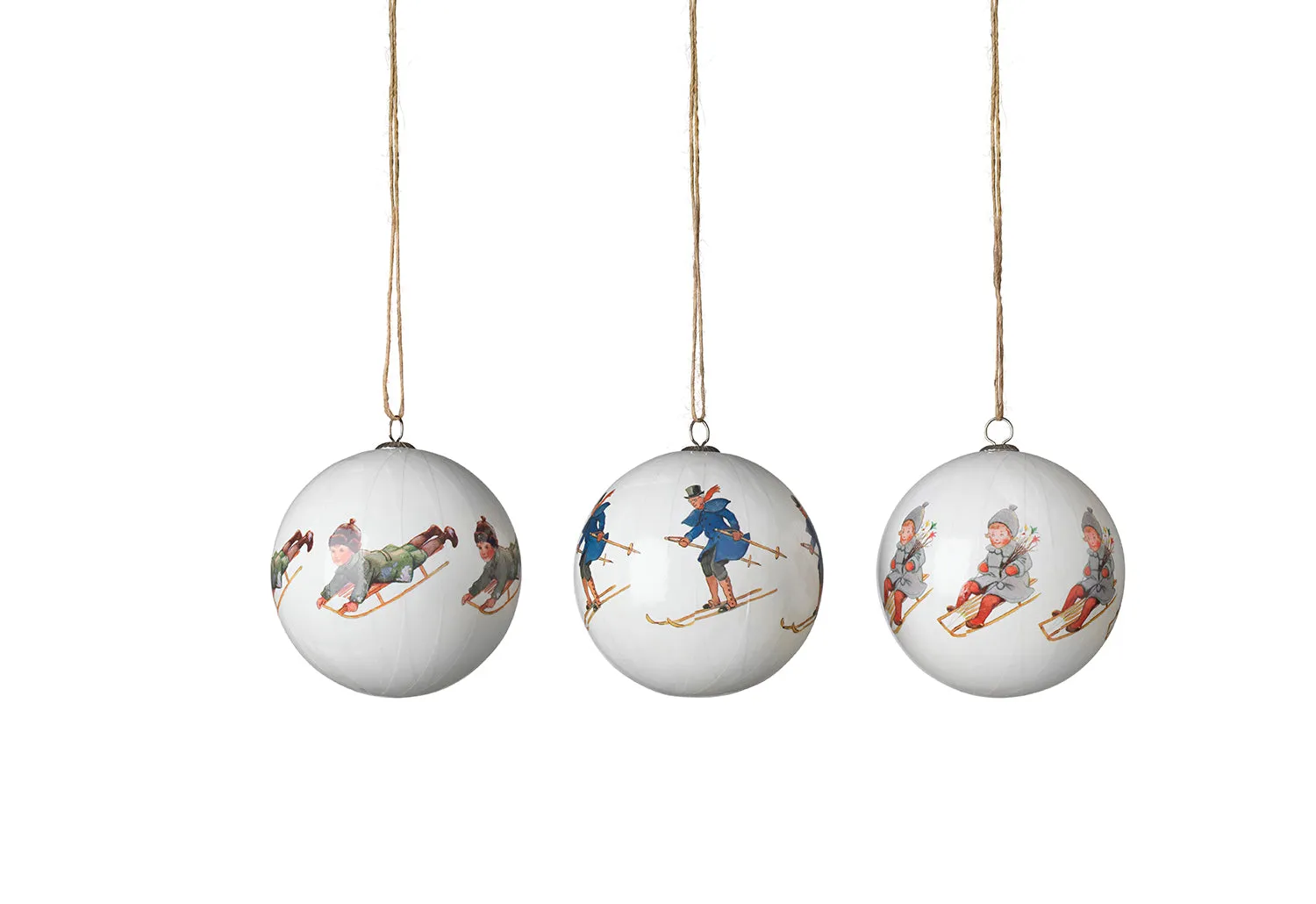 Beskow Christmas Baubles | Uncle Blue Skier