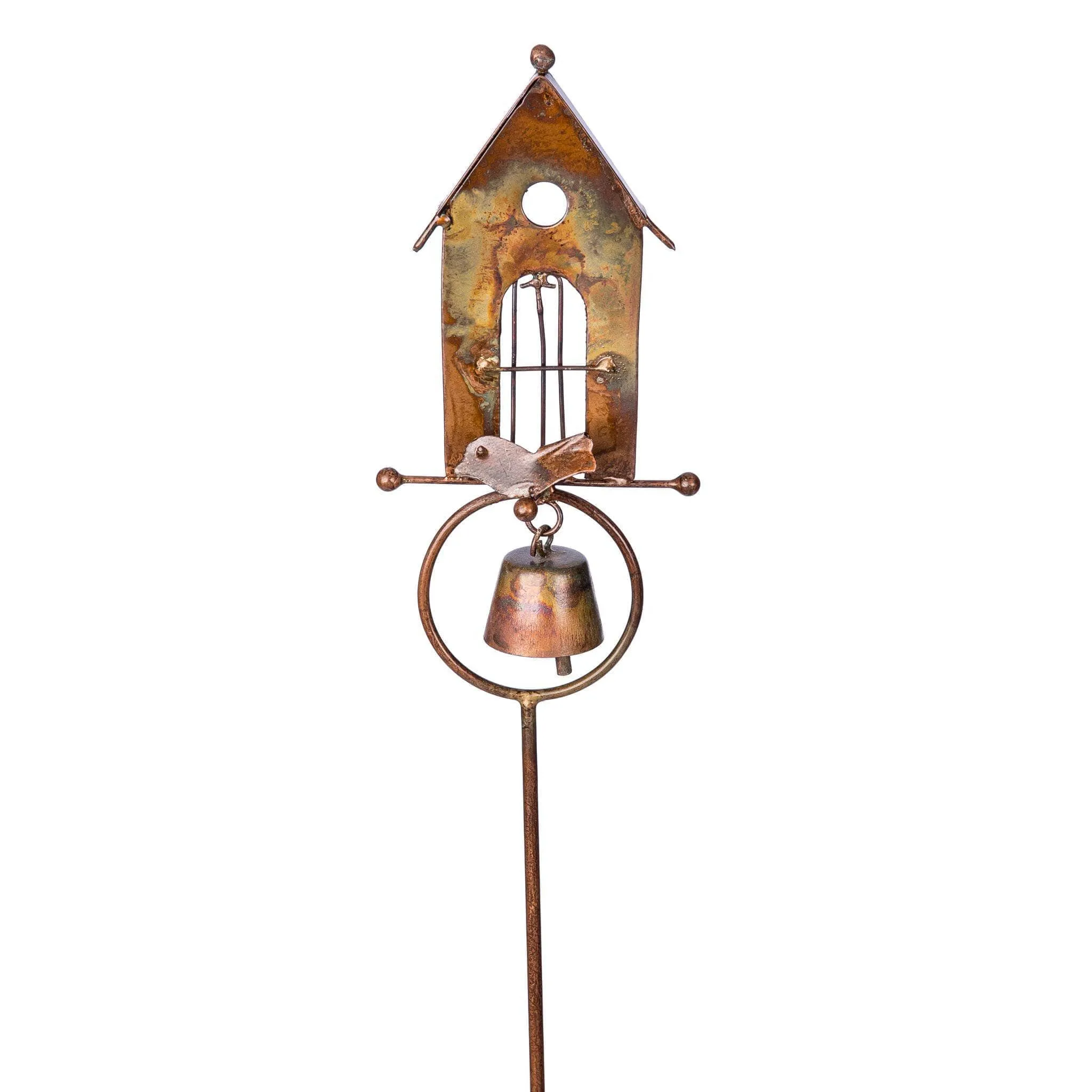 Bird House Garden Decor Stakes