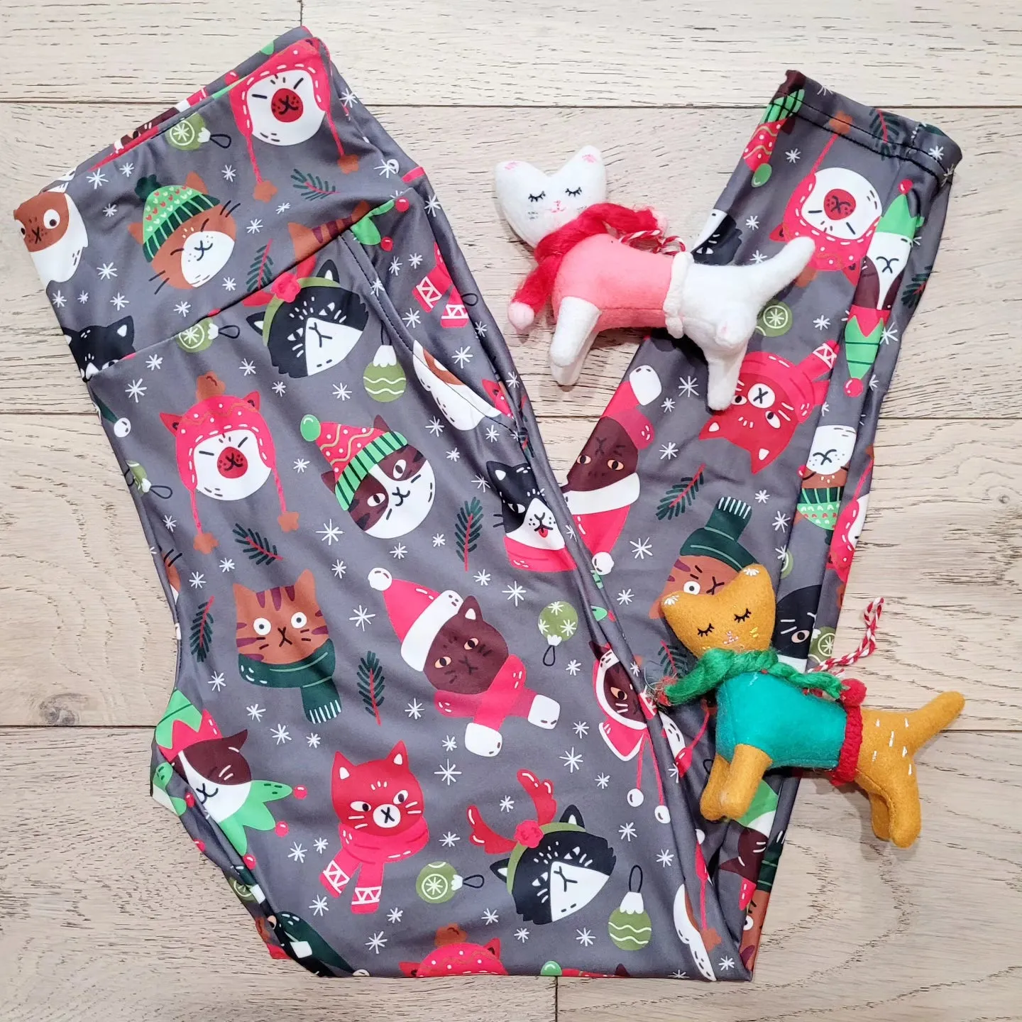 Christmas Cats (Exclusive) - Pocket Leggings