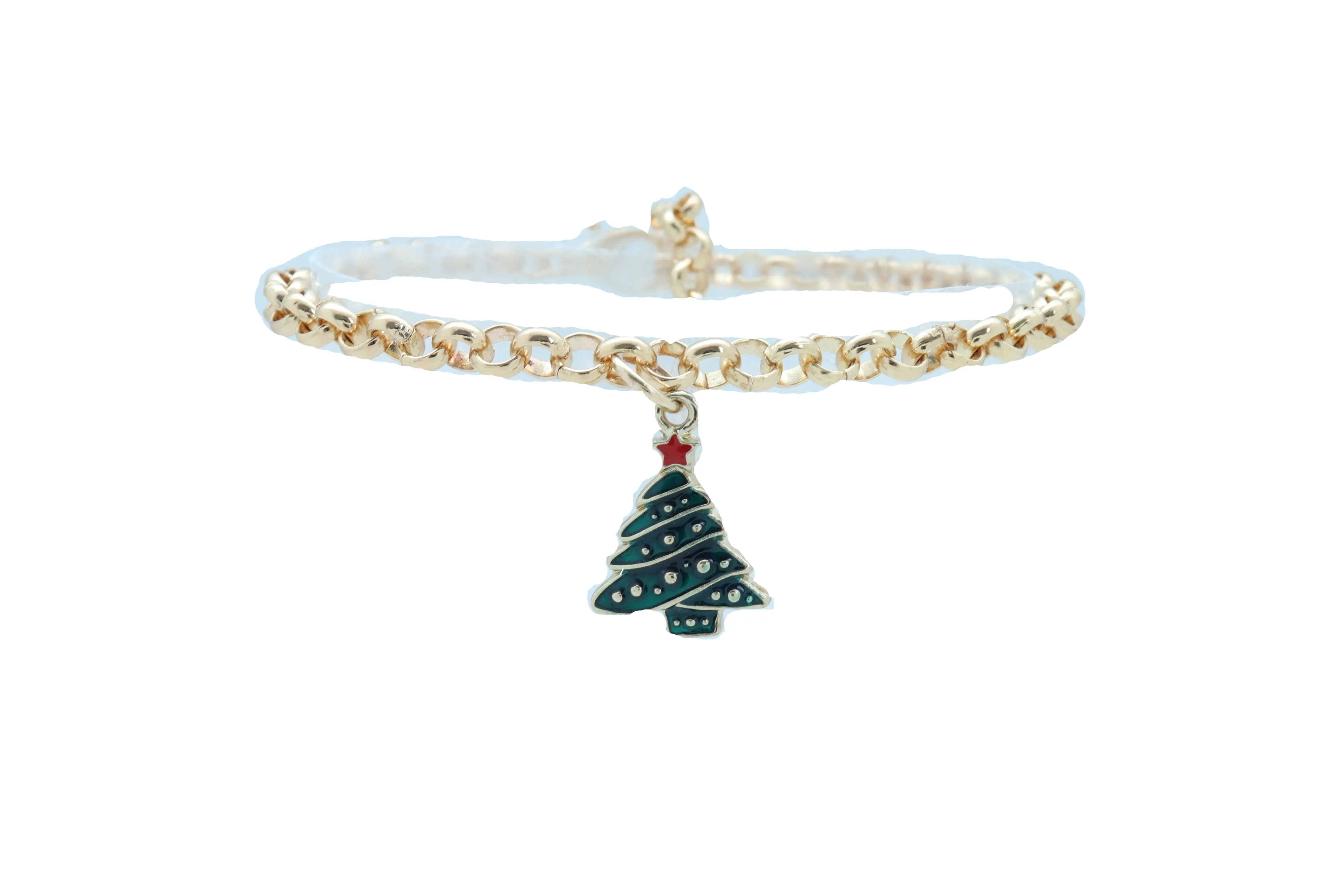 Christmas Tree Charm Boot Chain