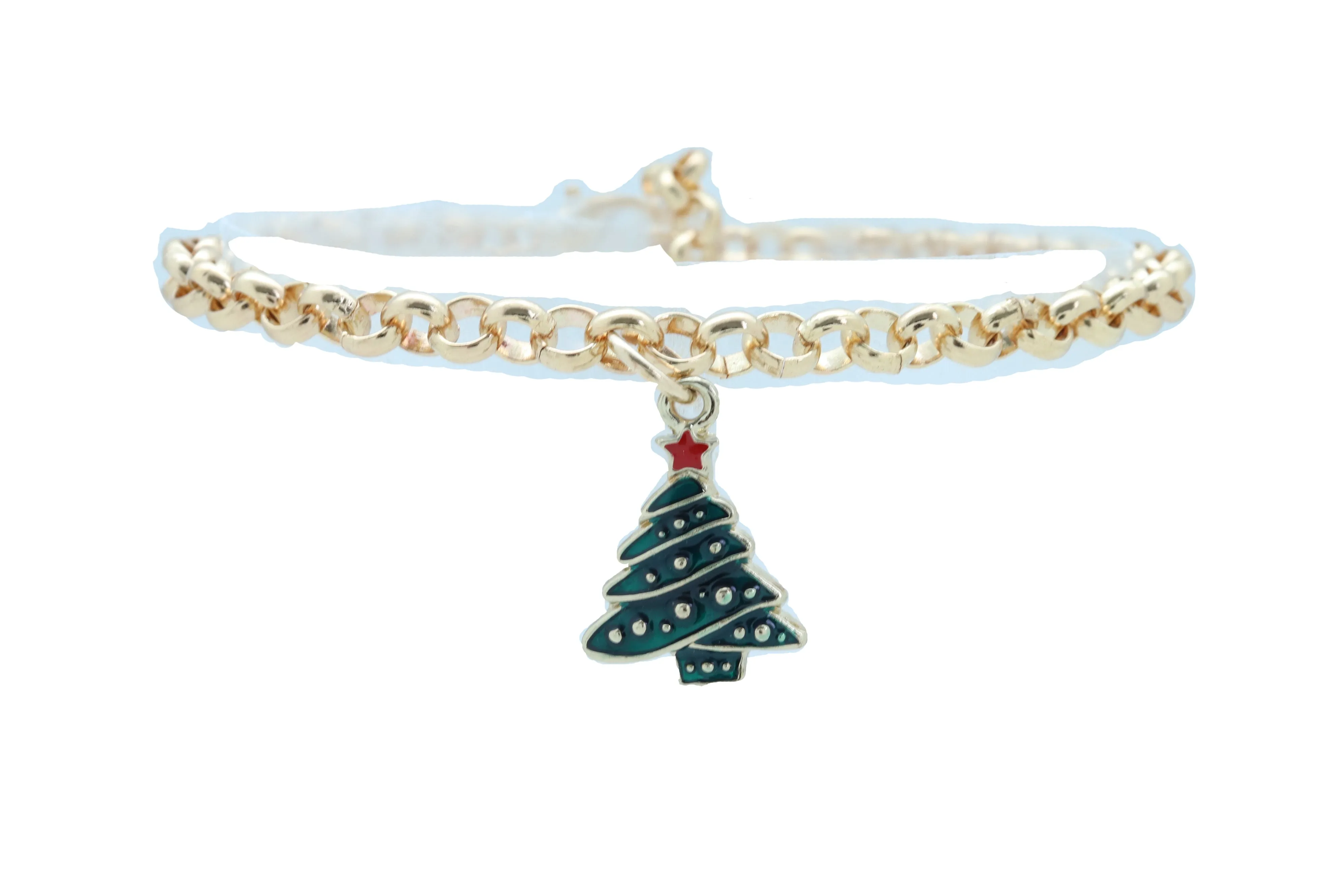 Christmas Tree Charm Boot Chain