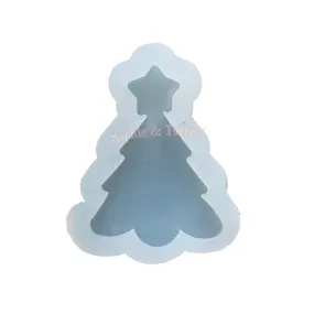 Christmas Tree Clear Silicone Mold