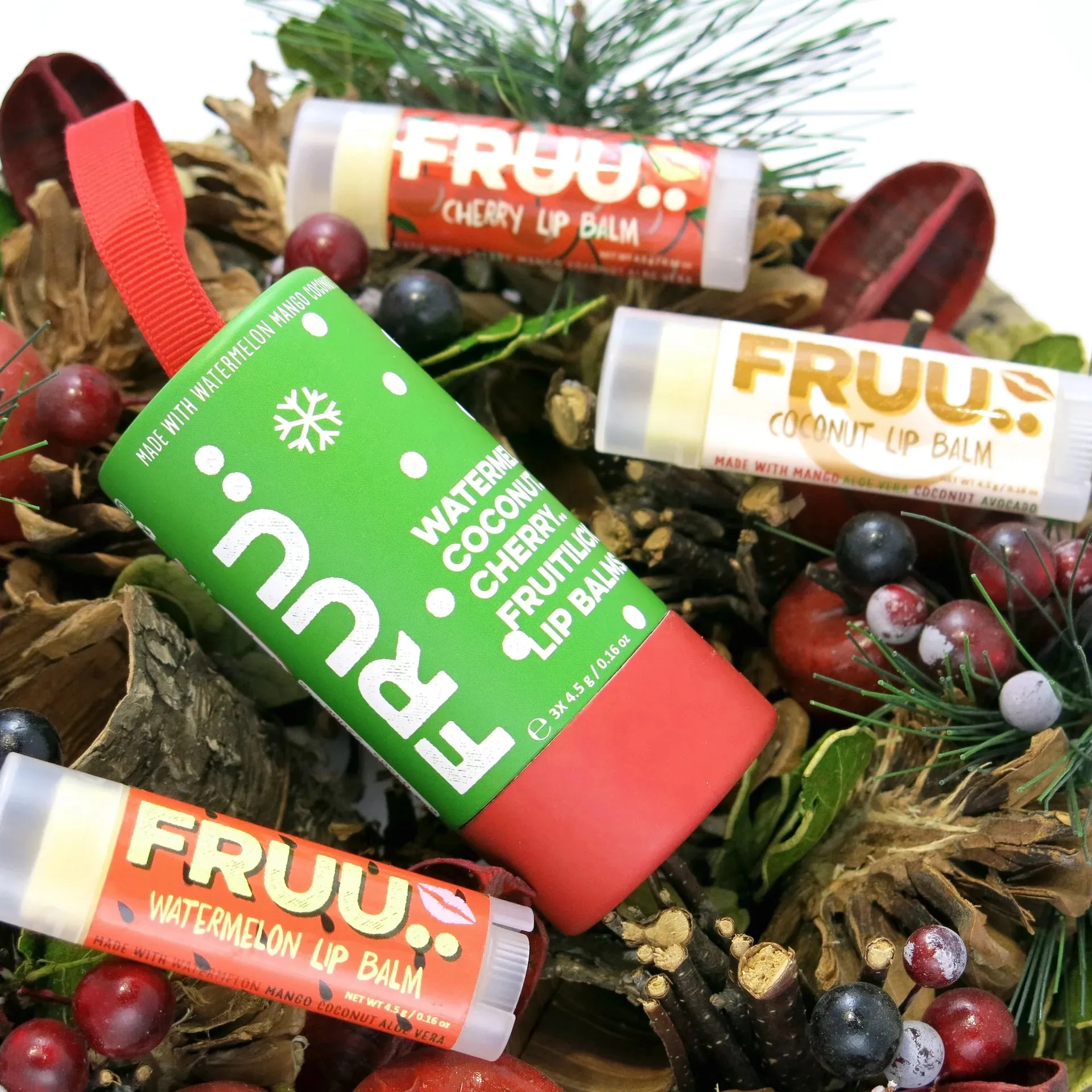 Christmas Trio Lip Balms