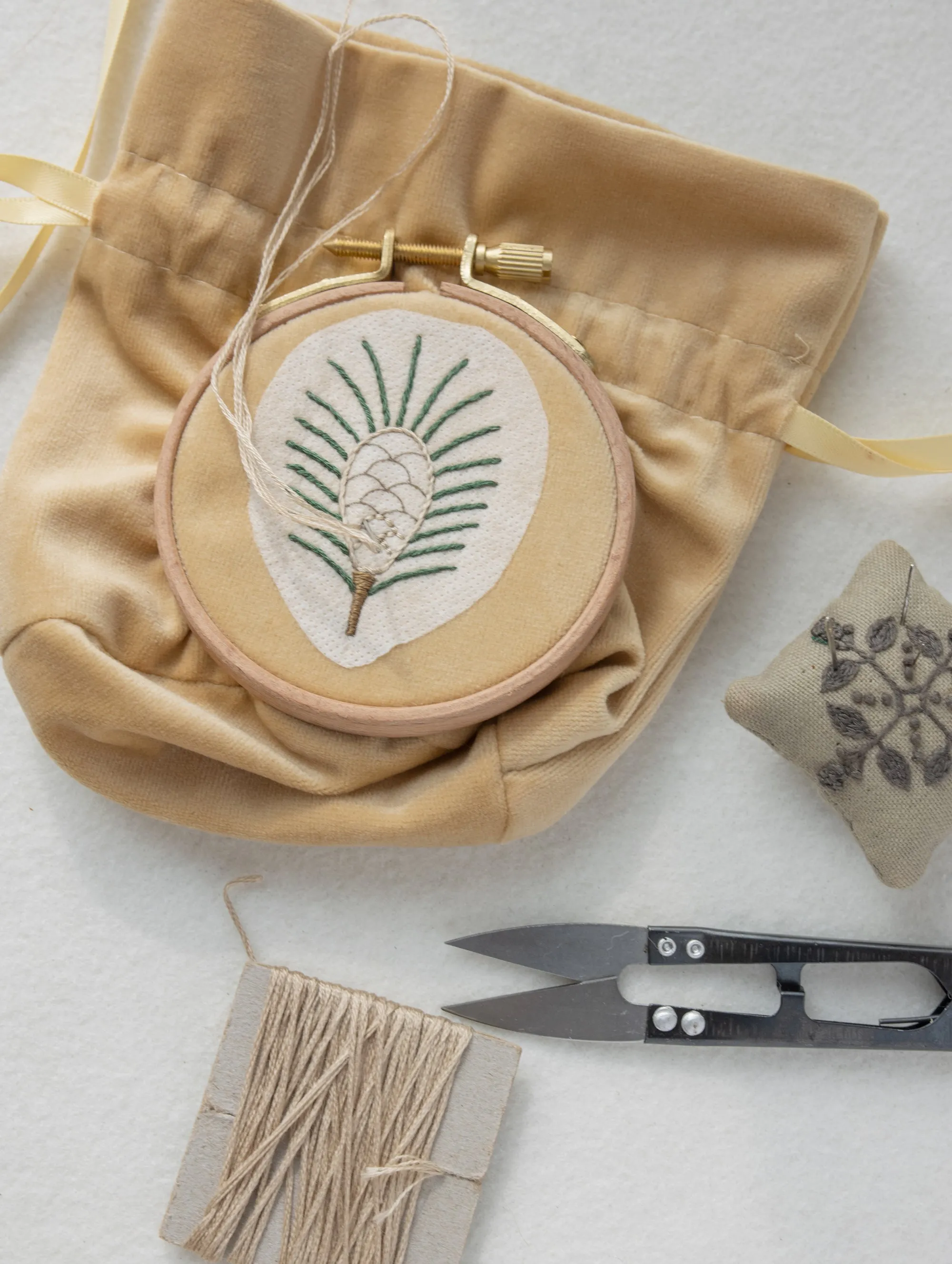 Embroidery Kits for Beginners | Christmas Themed Stick & Stitch Kits with PDF Tutorials