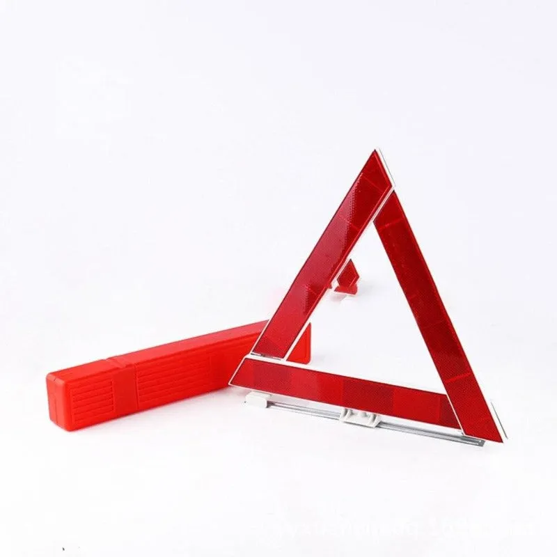 Emergency Road Triangle Warning Sign