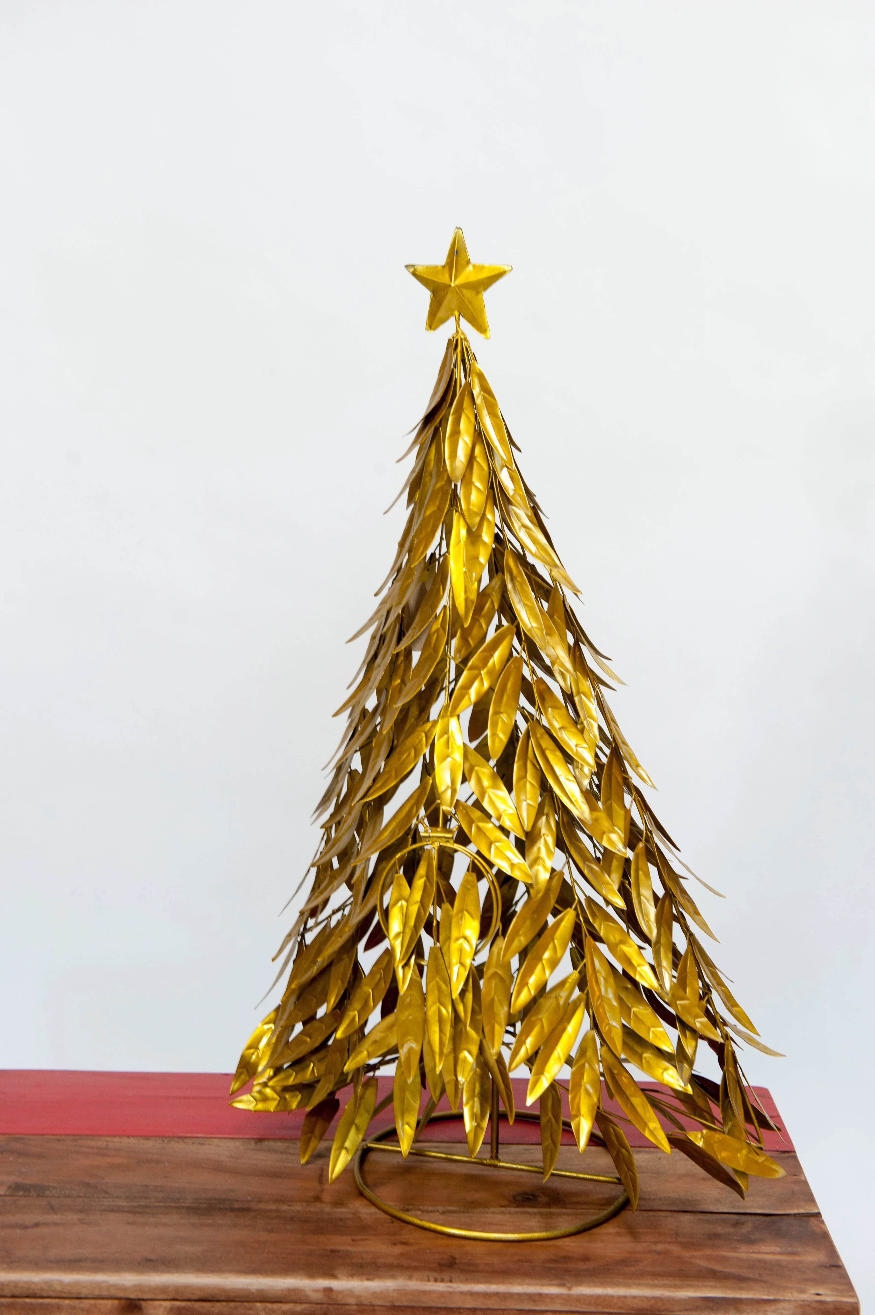 Gold Leaf Christmas Tree