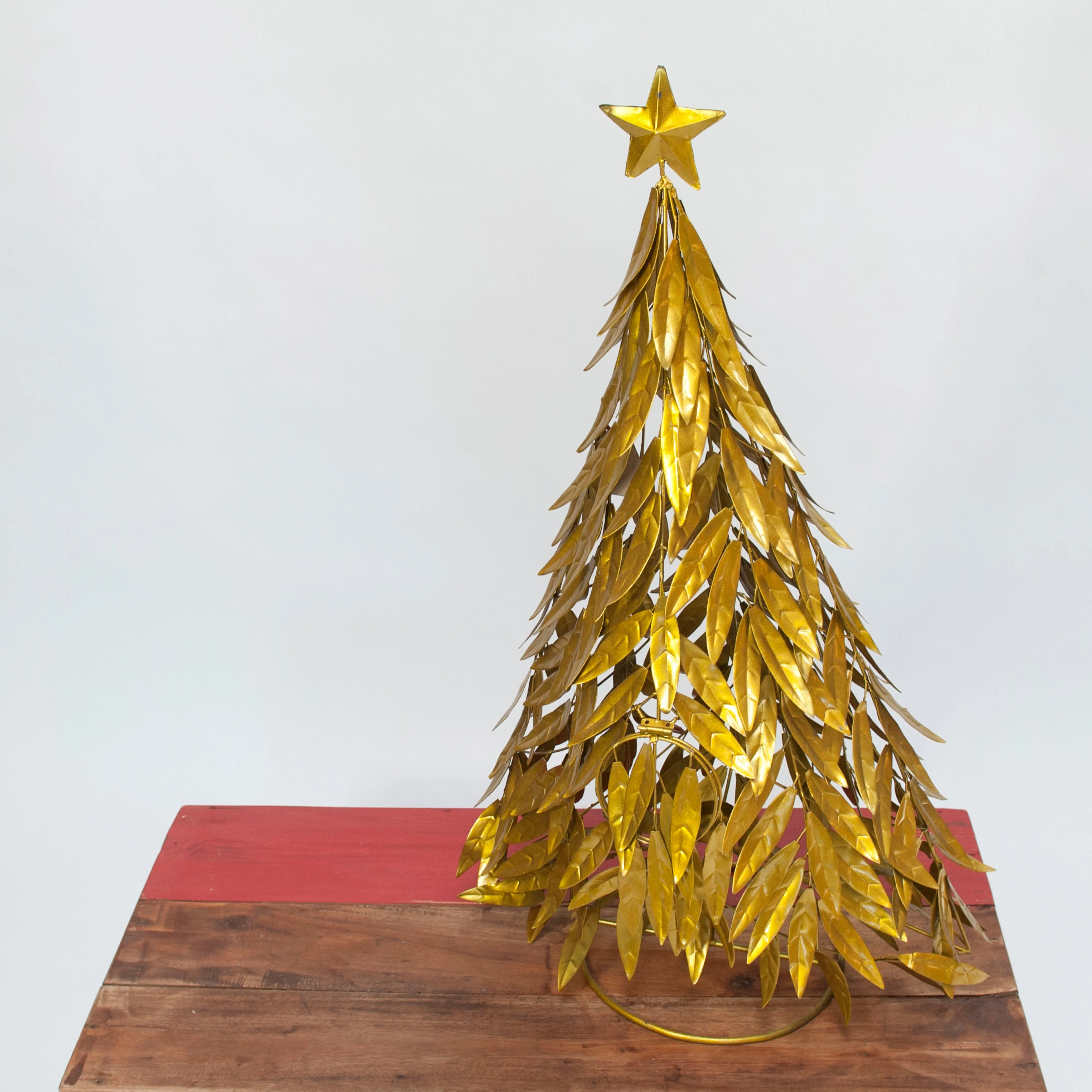 Gold Leaf Christmas Tree