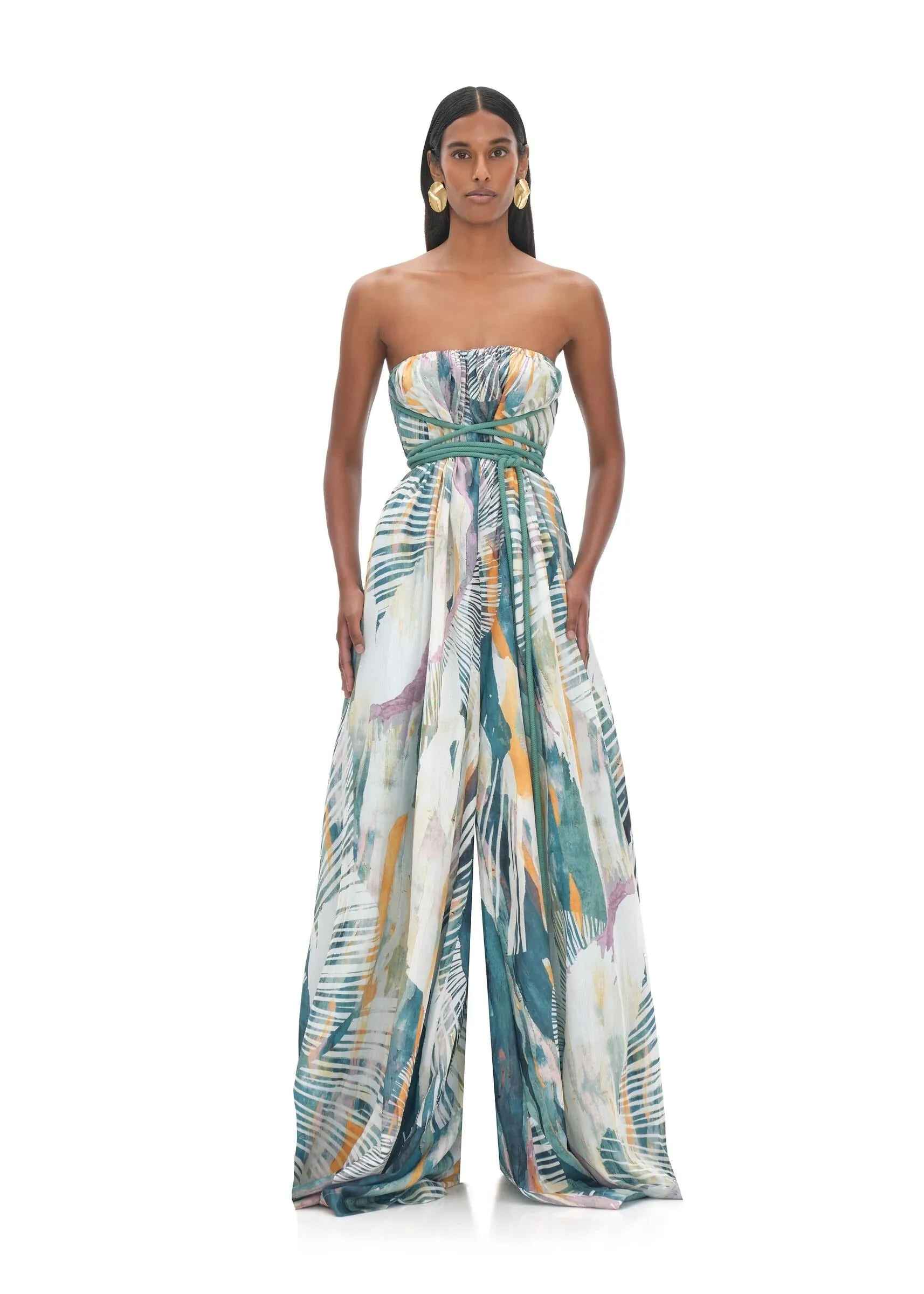 Juma Abstract Bark Jumpsuit