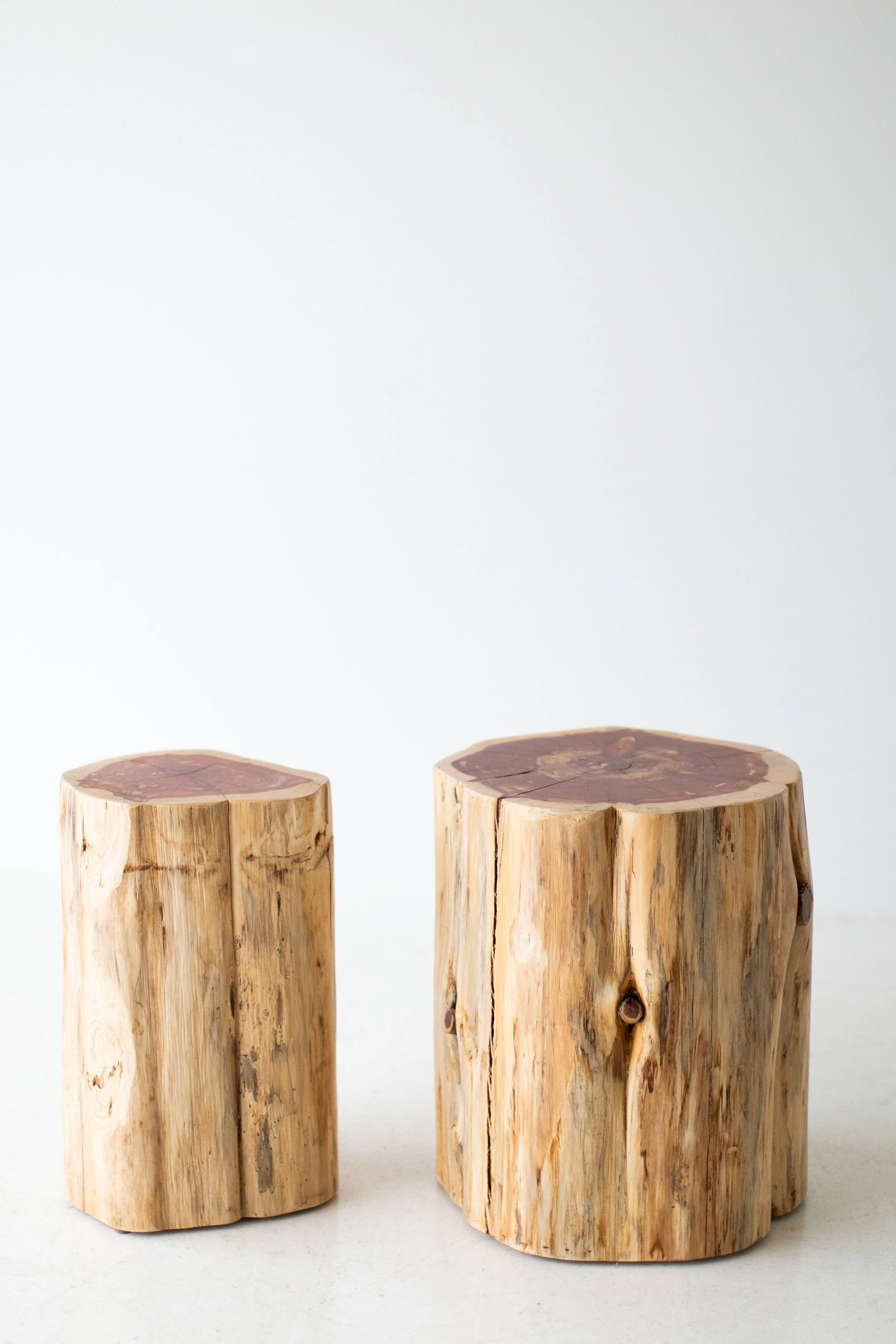 Large Outdoor Tree Stump Tables - Natural - 2721