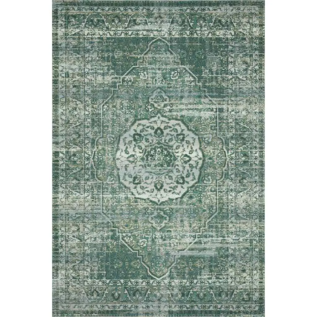 Loloi Mika Collection Green / Mist Rug MIK-06