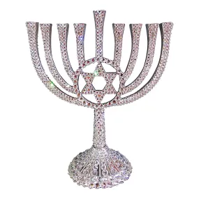 Mega Luxe Crystal Menorah