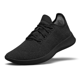 Men's Tree Runners - Jet Black (Black Sole)