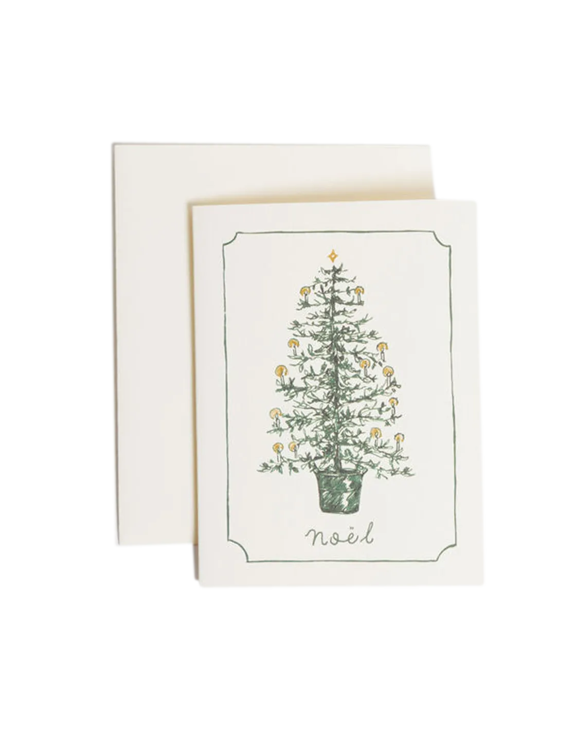 Petite Fir Tree Christmas Card