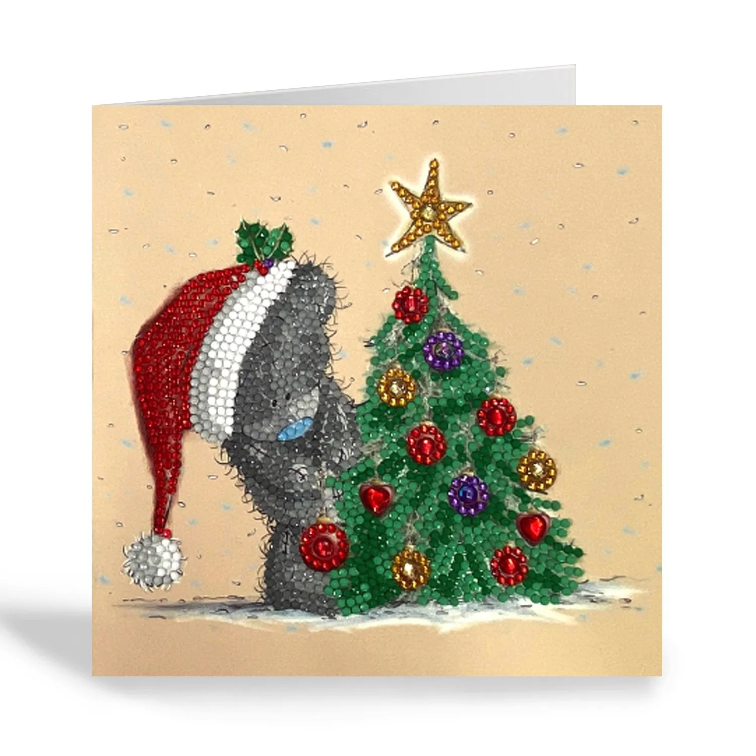 "Season Sparkle" Tatty Teddy Crystal Art Card