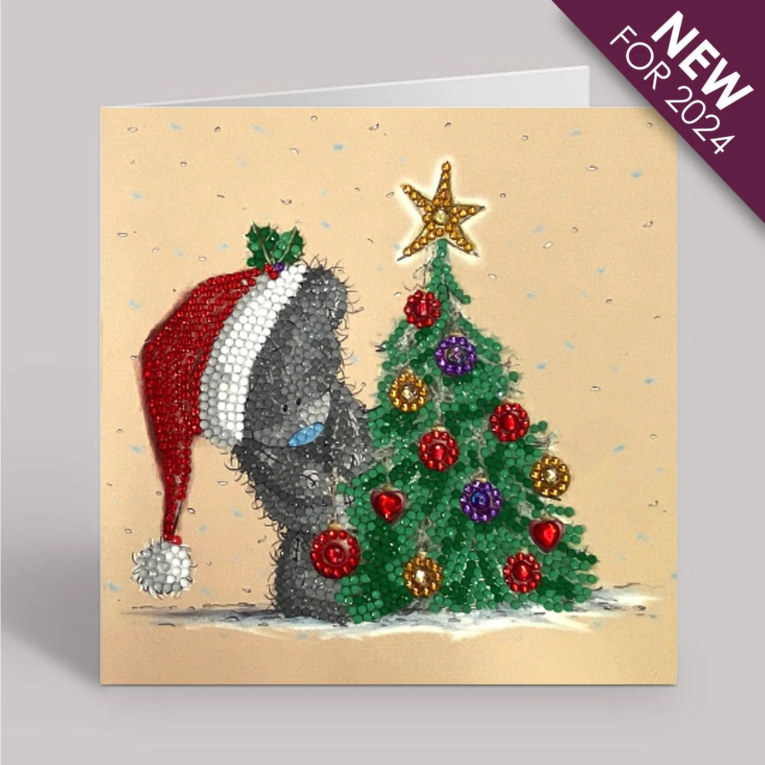 "Season Sparkle" Tatty Teddy Crystal Art Card