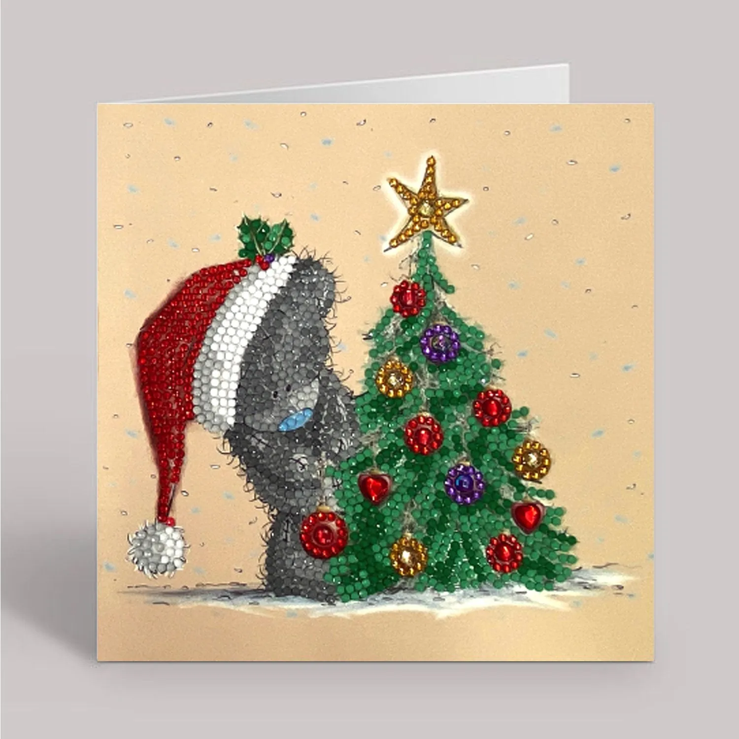 "Season Sparkle" Tatty Teddy Crystal Art Card