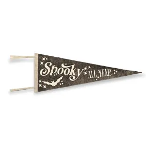 "Spooky All Year" Pennant Flag