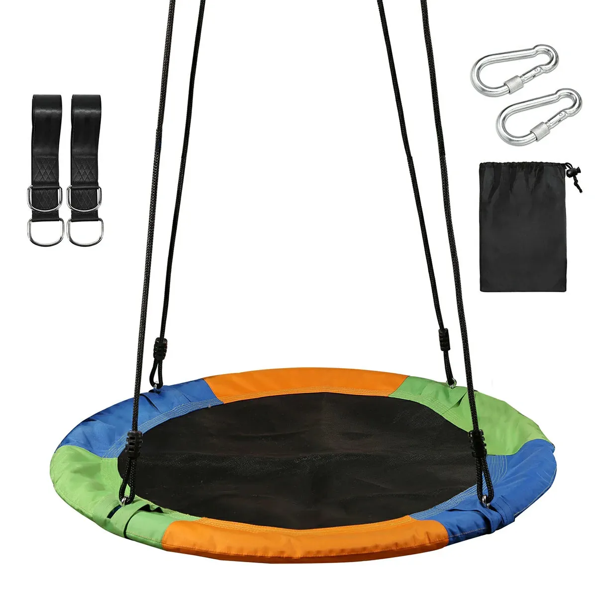 Round Saucer Swing for Kids Outdoor 40"/43"