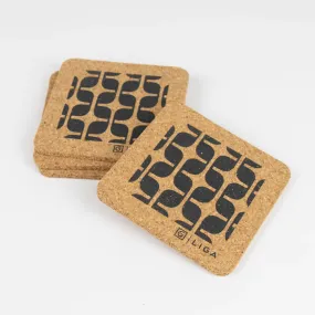 Set of 4 Coasters Hornsea Geometric