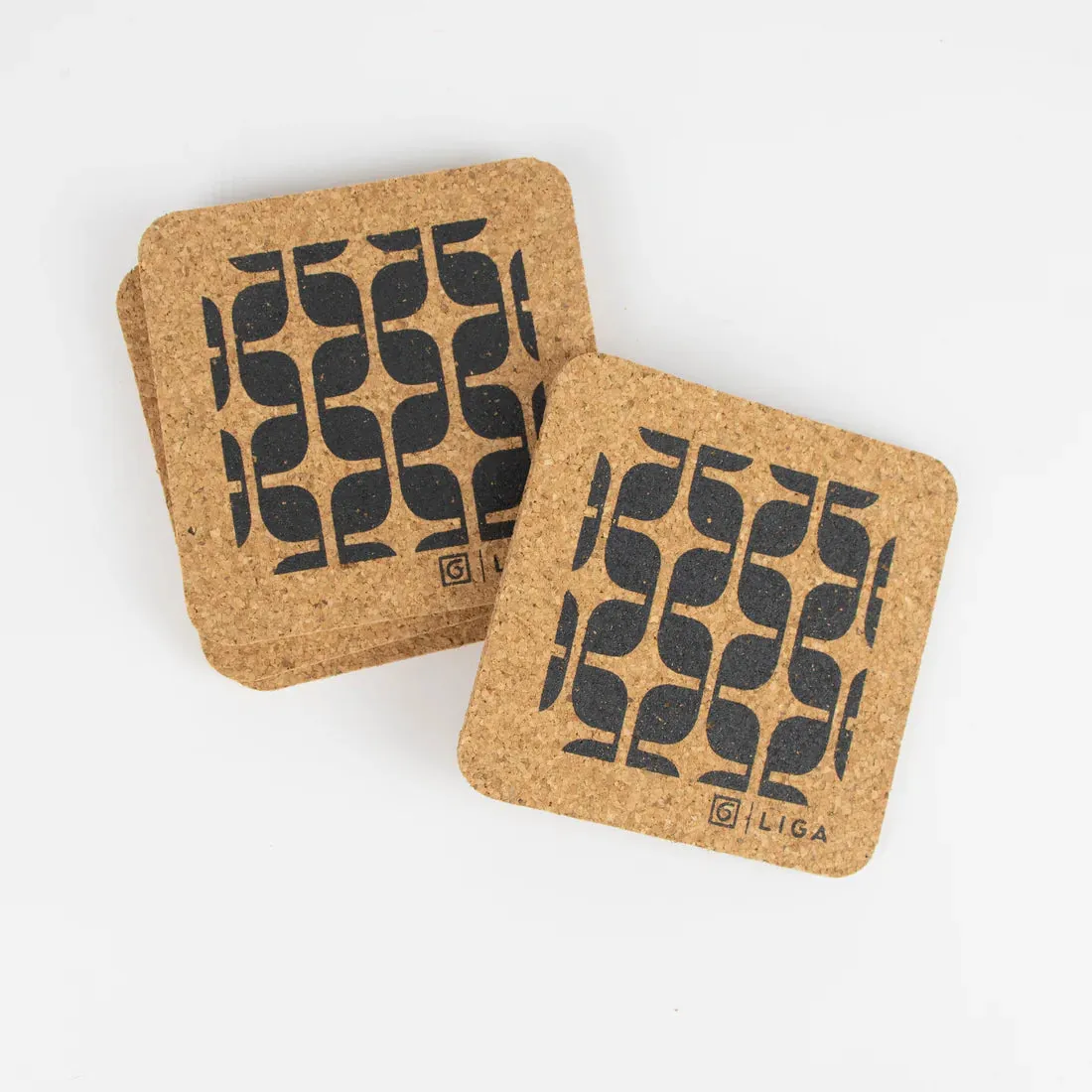 Set of 4 Coasters Hornsea Geometric