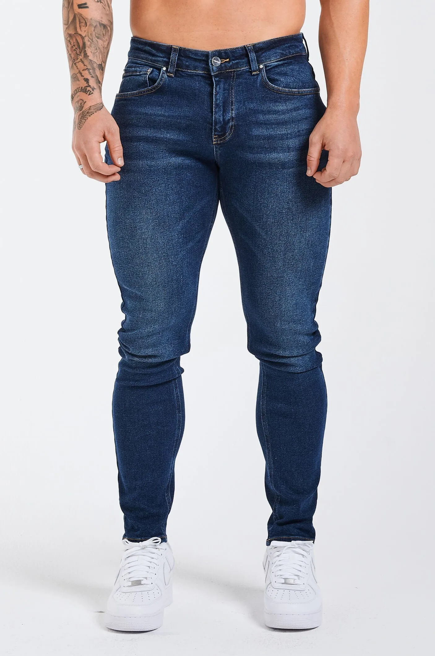 SLIM FIT JEANS 2.0 - DARK BLUE