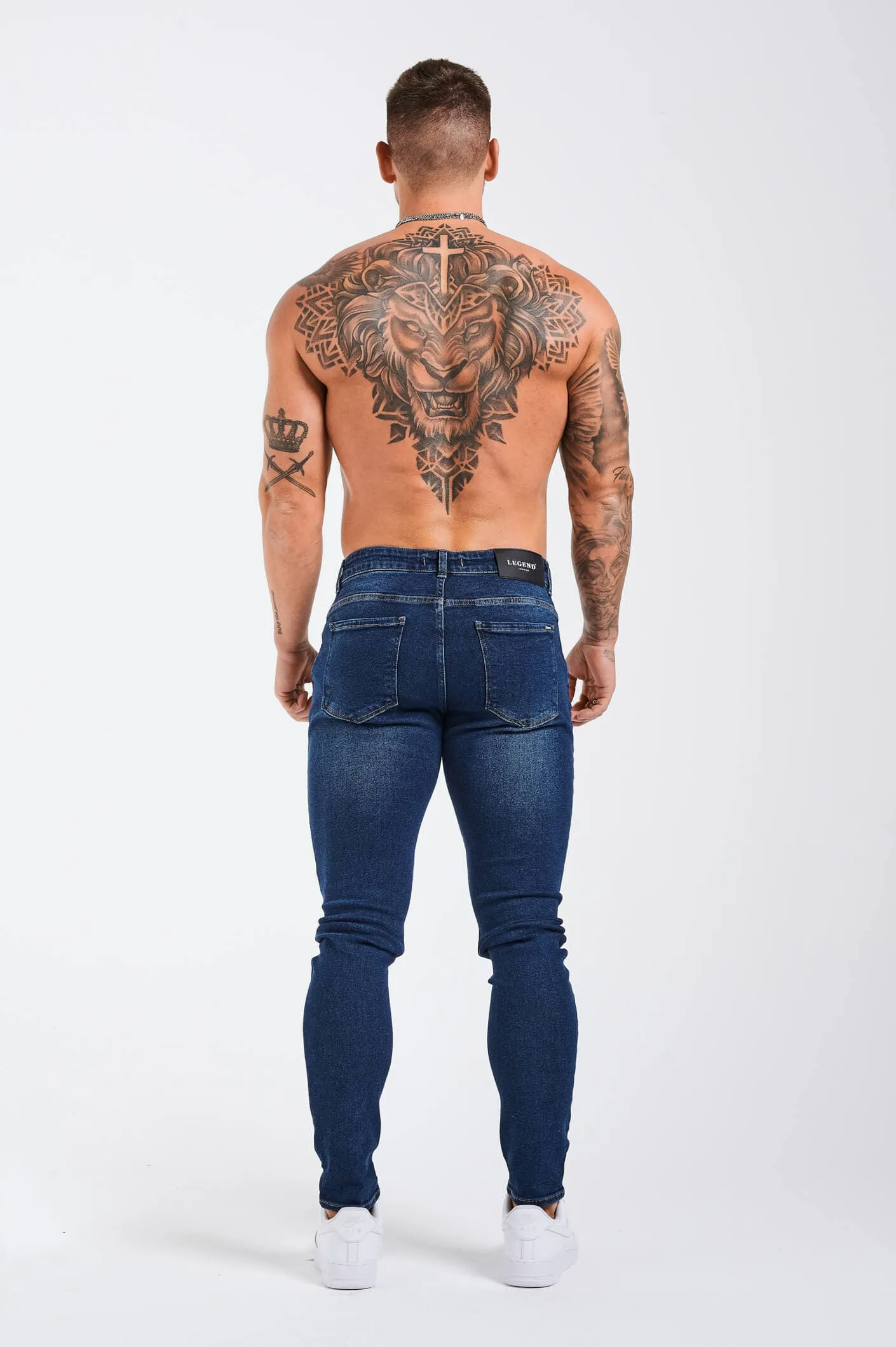 SLIM FIT JEANS 2.0 - DARK BLUE