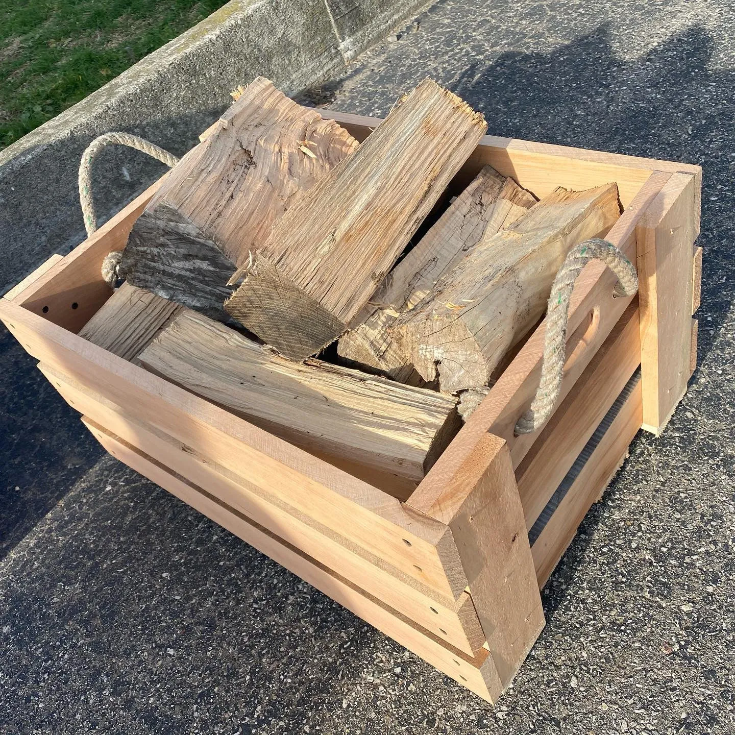 Small Bin of Firewood