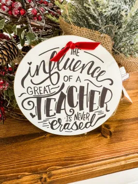 Teacher Large Christmas Tree Ornament