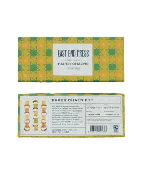 Yellow Paper Chain Kit by East End Press