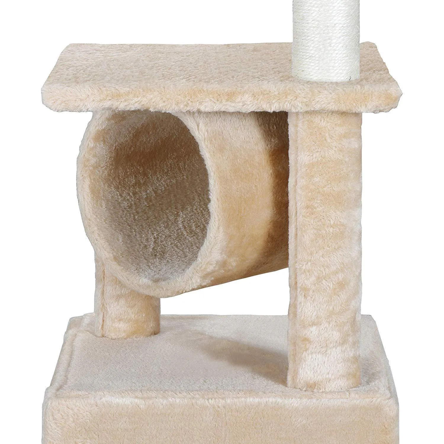 ZENY™ 36'' Cat Trees for Kittens Cat Furniture Towers with Scratching Posts, Double Perches